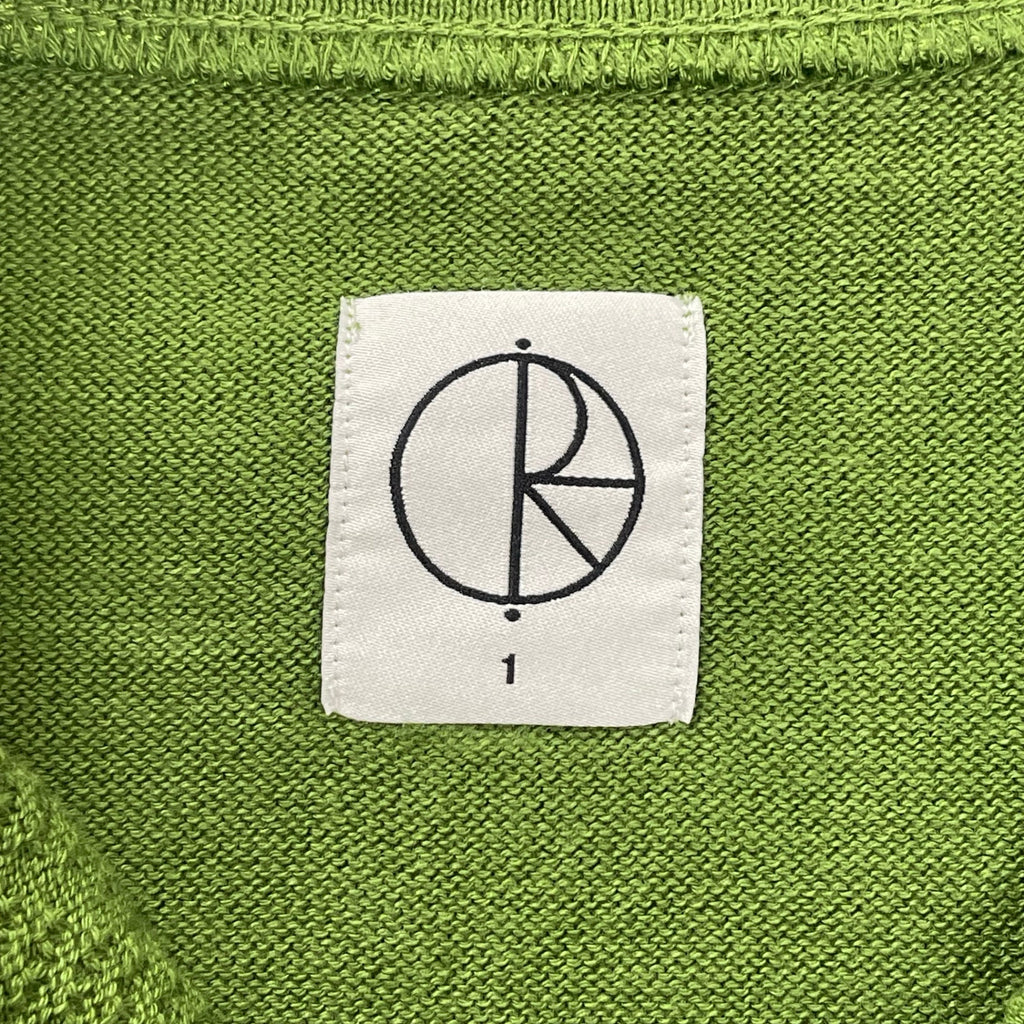 POLAR SKATE ポーラースケート / タイトニット ポロシャツ グリーン SIZE:1