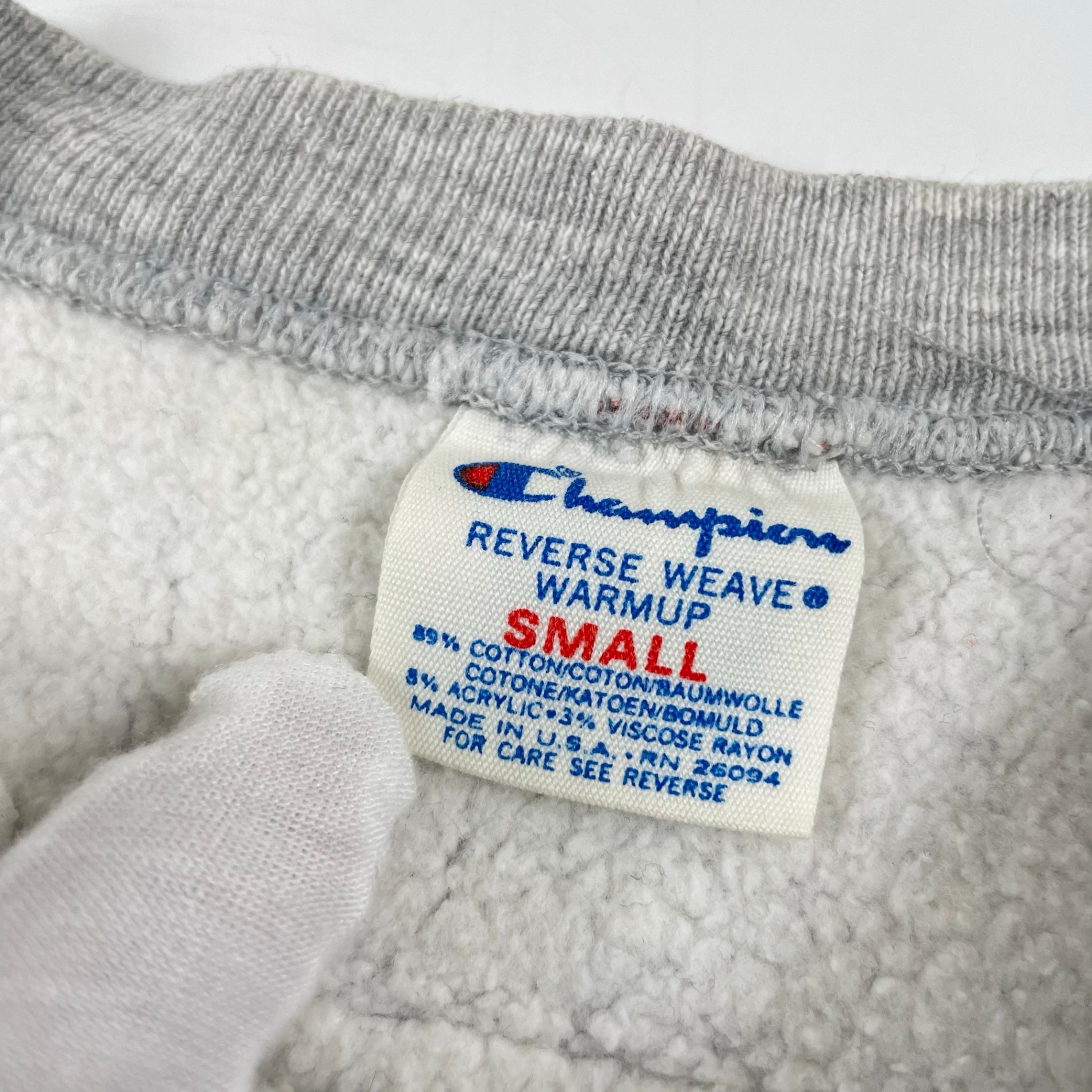 Champion / 80s USA製リバースウィーブスウェット トリコタグ後期 SIZE:S