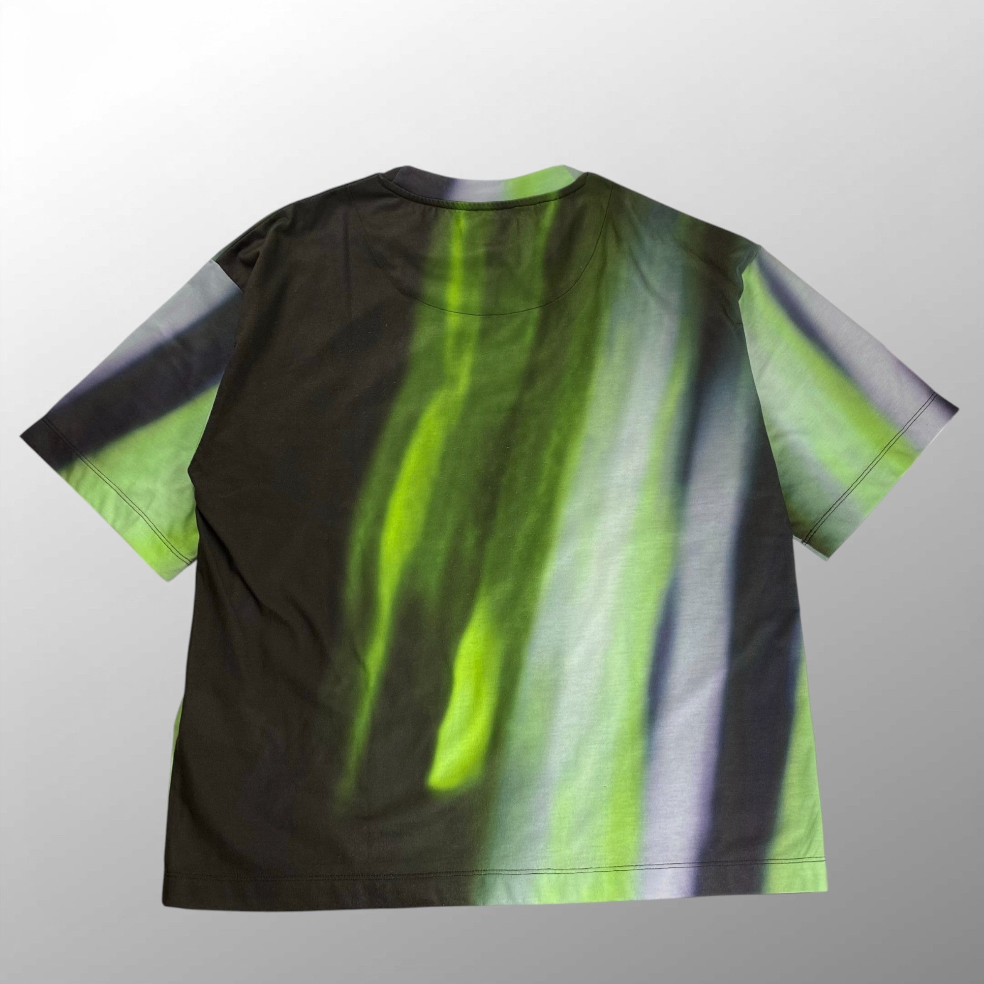 MAISON SPECIAL メゾンスぺシャル / アブストラクトフロー プライムオーバー クルーネック Tシャツ SIZE：1