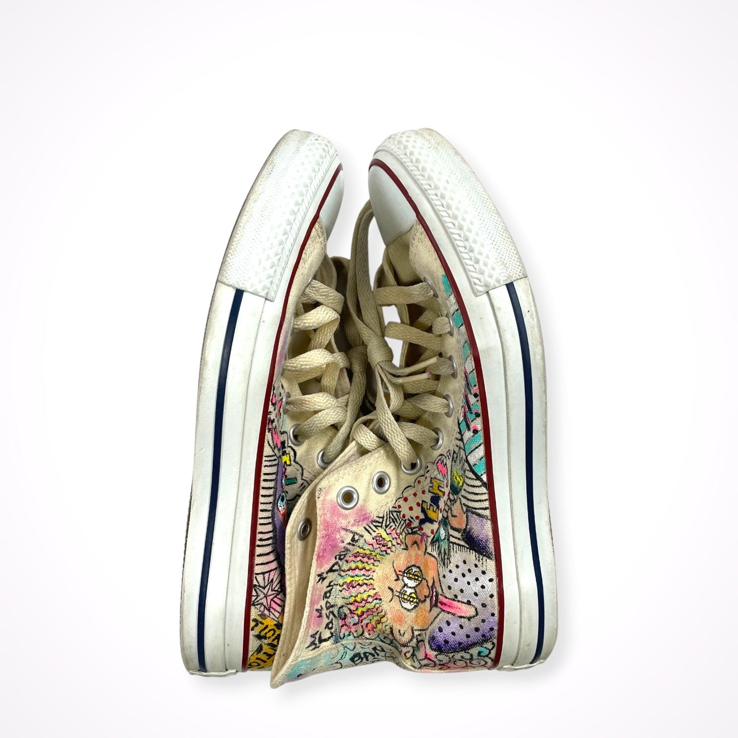 CONVERSE / ペイント ハイカットスニーカー SIZE:25cm