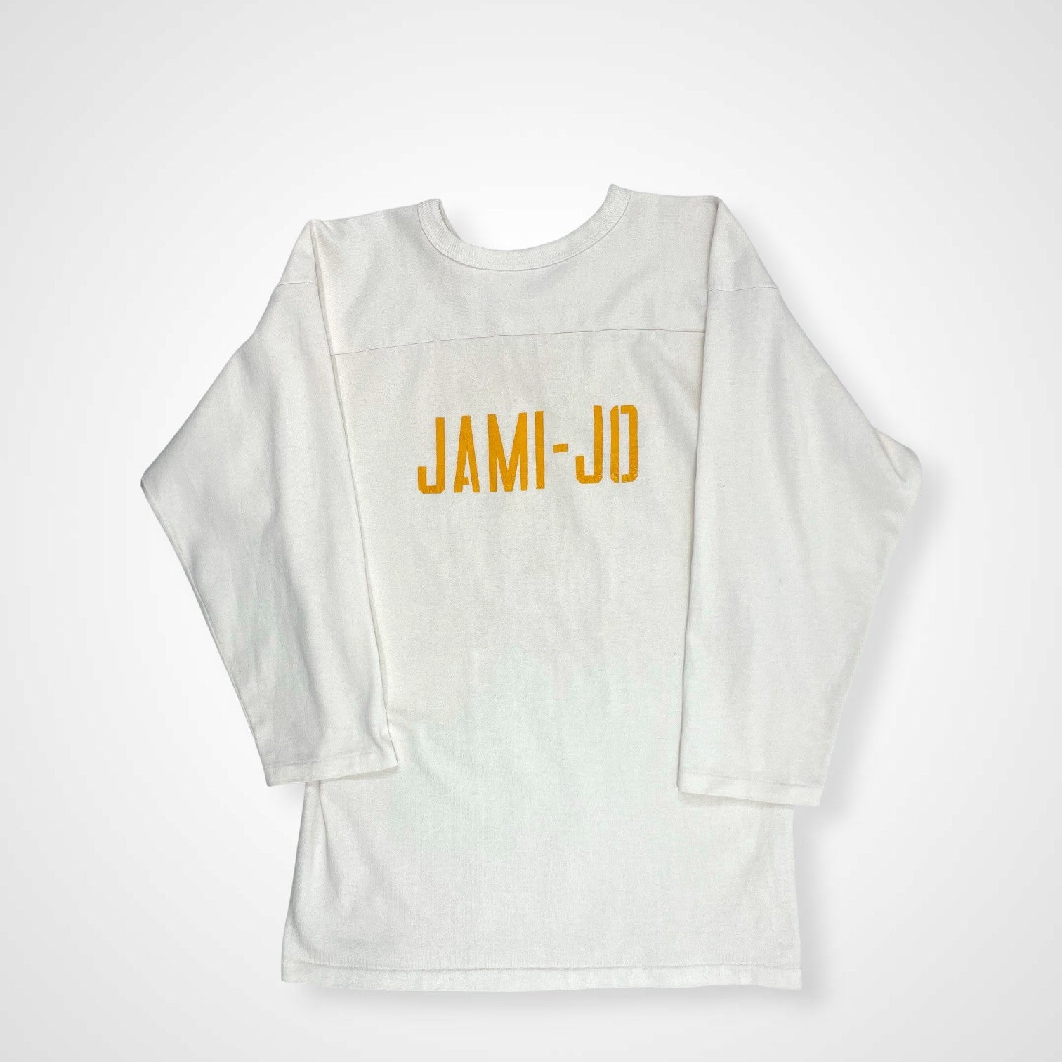 RUSSELL ATHLETIC ラッセルアスレチック / 80sフットボールTEE 両面プリント SIZE：M