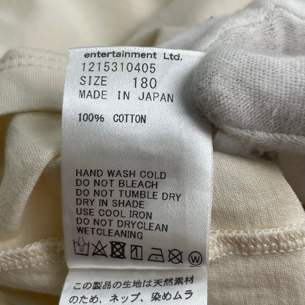 beautiful people ビューティフル ピープル / suvin royal jersey gradually logo Tee 参考定価：18,000+tax SIZE:180