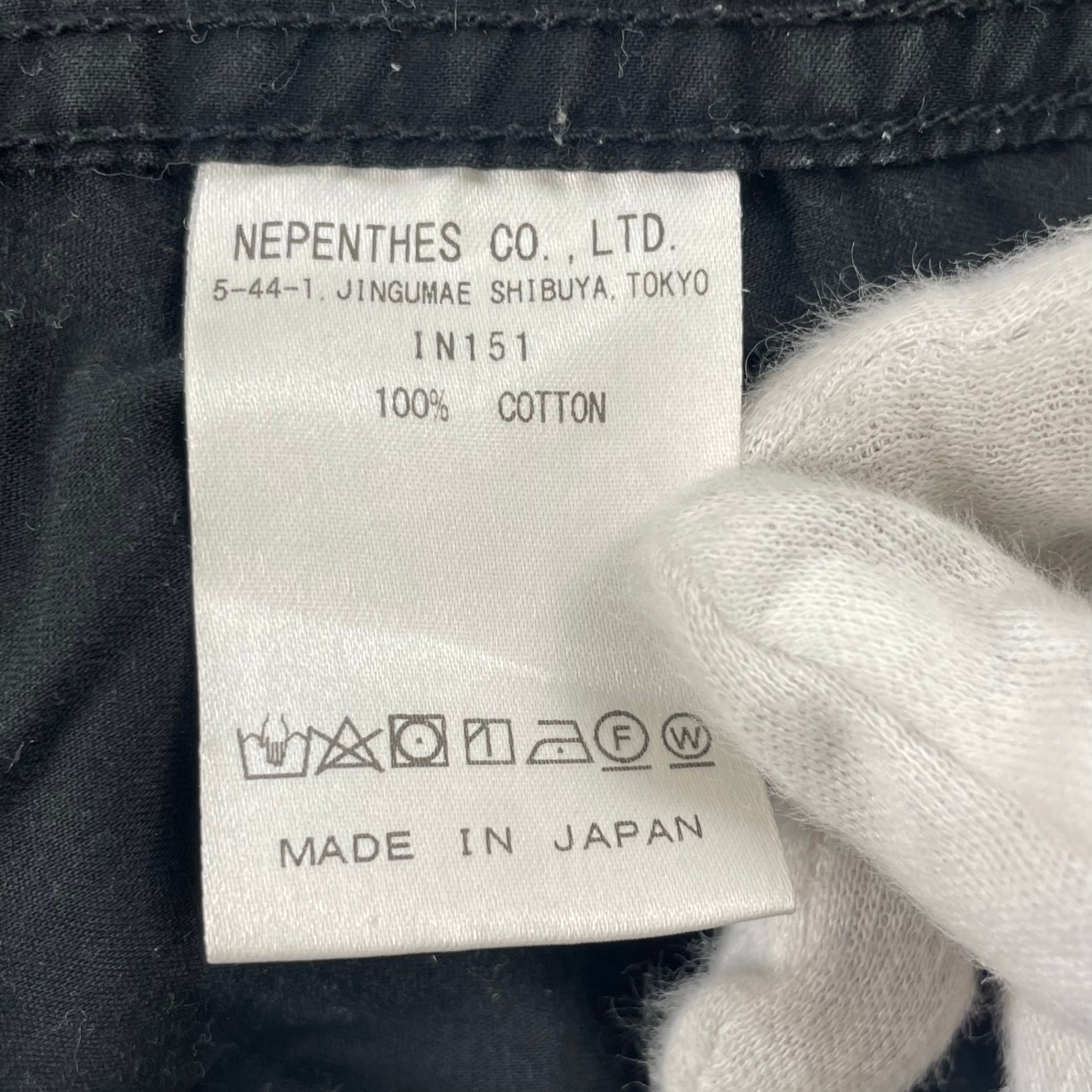 needles ニードルズ / フェードヒザデルパンツ H.D. Pant - BDU ブラック IN151 SIZE:M