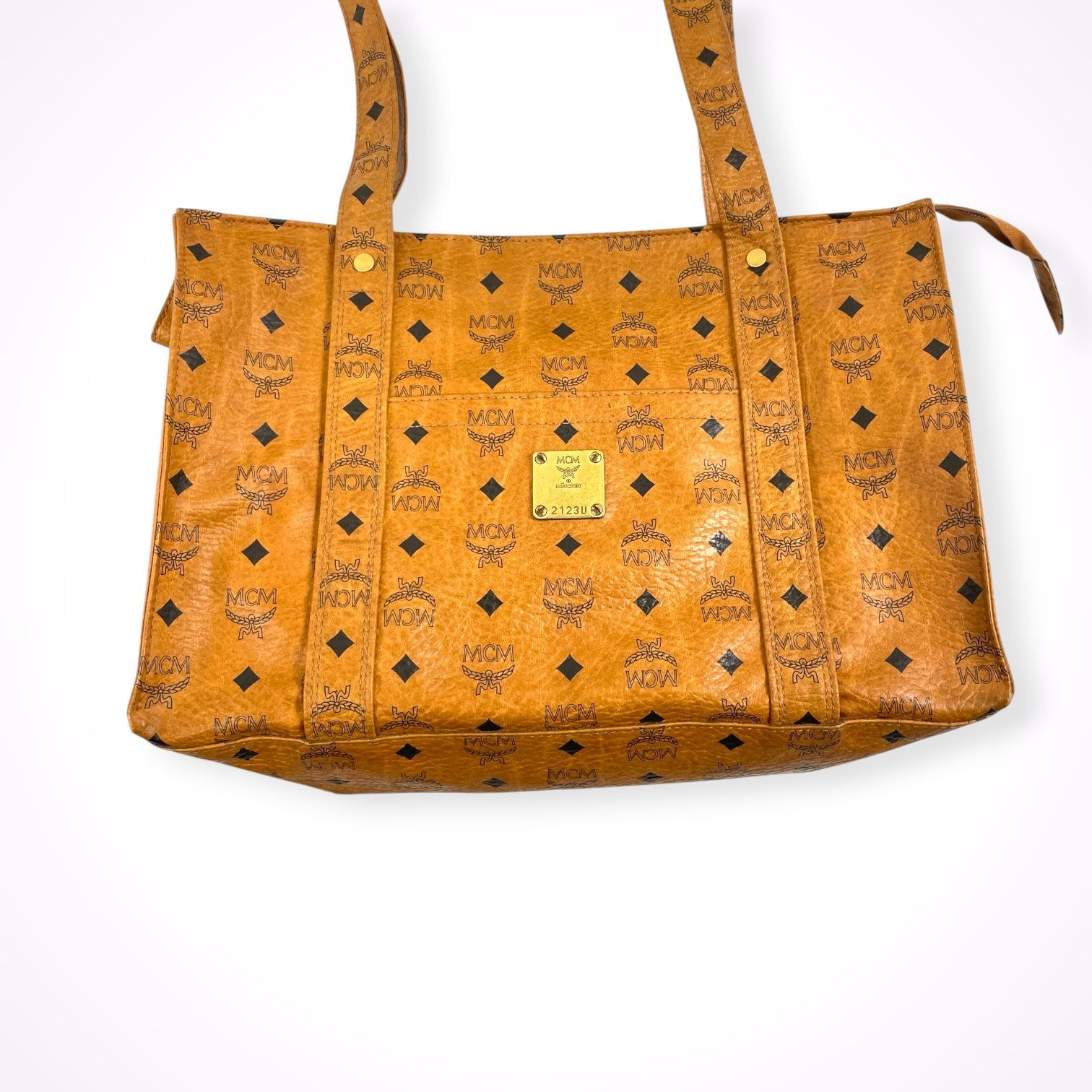 MCM エムシーエム / ビセトス柄トートバッグ ブラウン