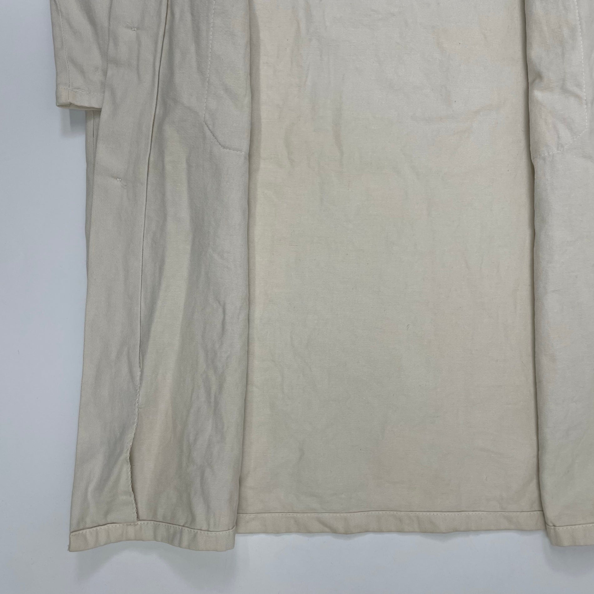 FRENCH MILITARY フランス軍 / 6-70s フレンチホスピタルコート ボルドー病院 SIZE：S-M程度