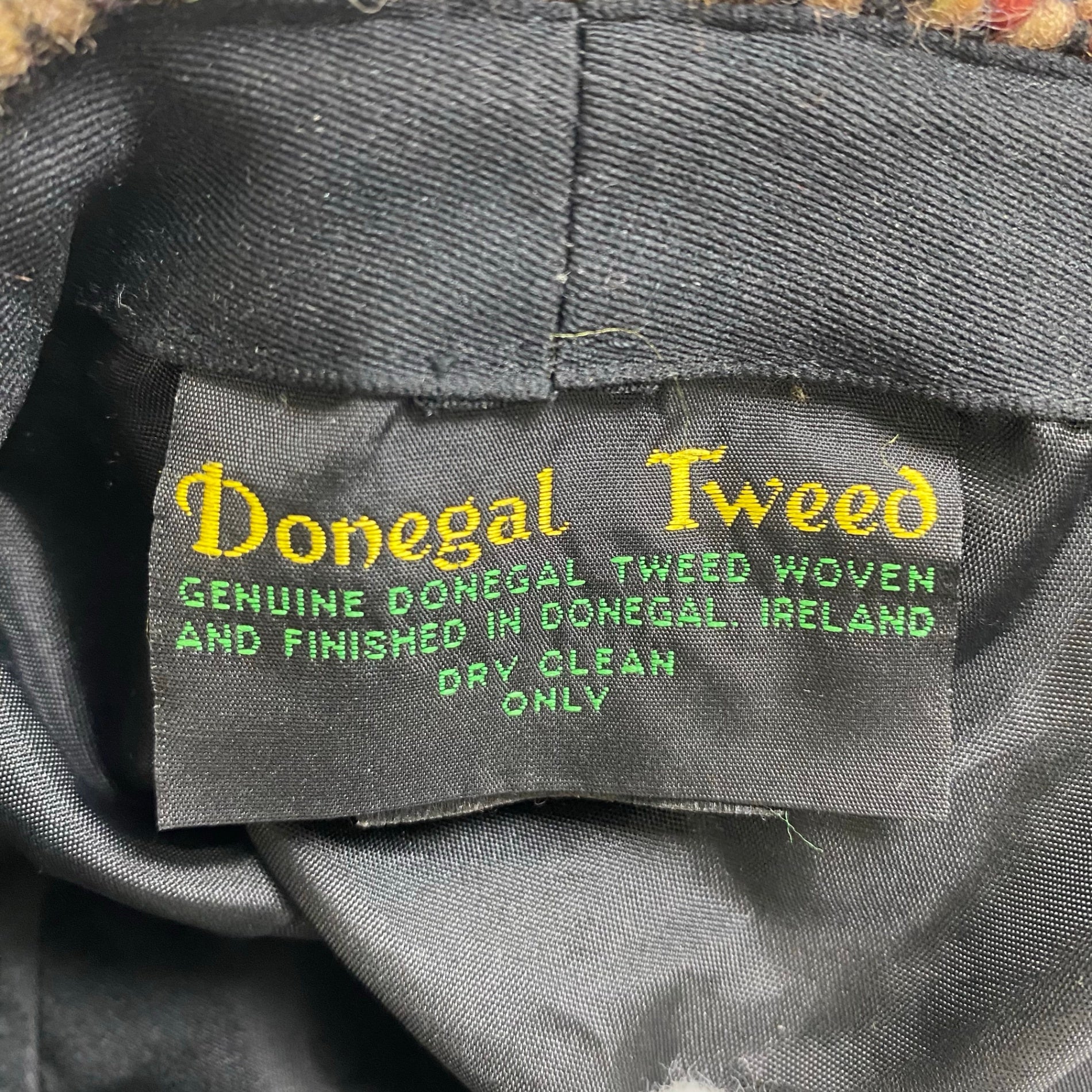 Donegal Tweed ドネガルツイード / 8枚ハギツイードキャスケット MAGEE社生地