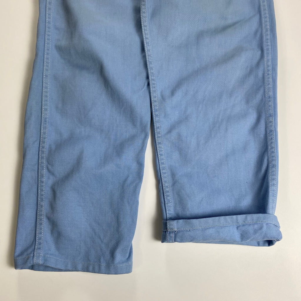 推定60年代 Levi's リーバイス / コットンツイル パンツ 白タブBIG E 片ツメIDEAL ボタン裏点々刻印 ブルー SIZE:W84cm
