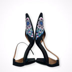 GIORGIO ARMANI / ペイントフラワーパンプス 参考定価：220,000程度 SIZE:36 1/2
