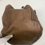 ERMANNO SCERVINO / レザーボストンハンドバッグ 参考定価：350,000程度