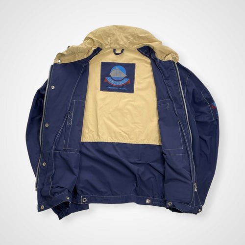 EURO VINTAGE ユーロヴィンテージ AMERICA TRADITIONAL YACHTING / 短丈 セーリングジャケット イタリア製 SIZE:50