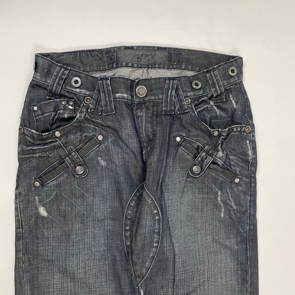 Bray stevealan / ギミックデニムパンツ 参考定価：55,000程度 SIZE:31