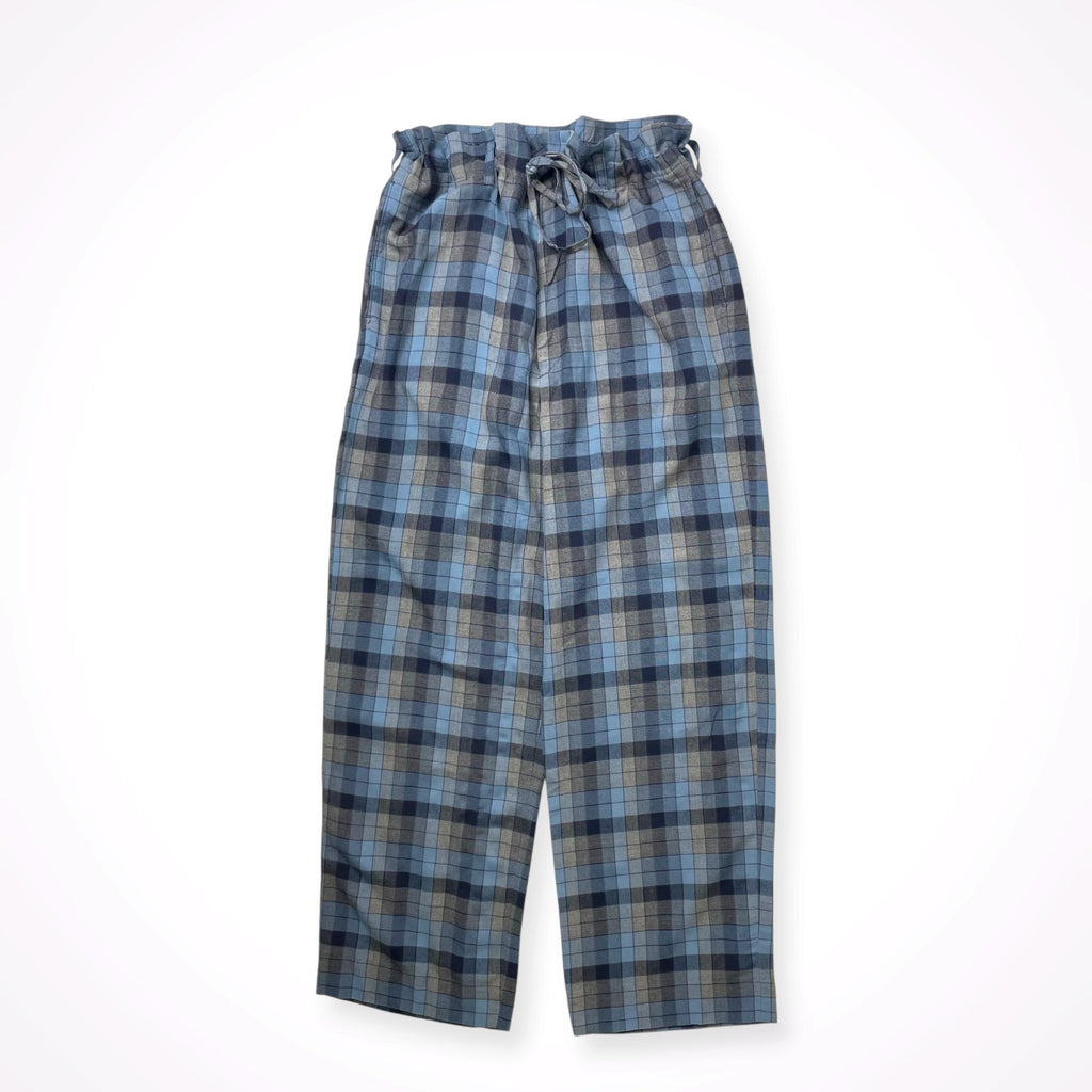 YOKE / レーヨンチェックパンツ 参考定価：35,000程度 SIZE:M