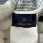 LOUIS VUITTON / 21SS ストライプモノグラムワーク デニムジャケット ヴァージルアブロー SIZE:XL