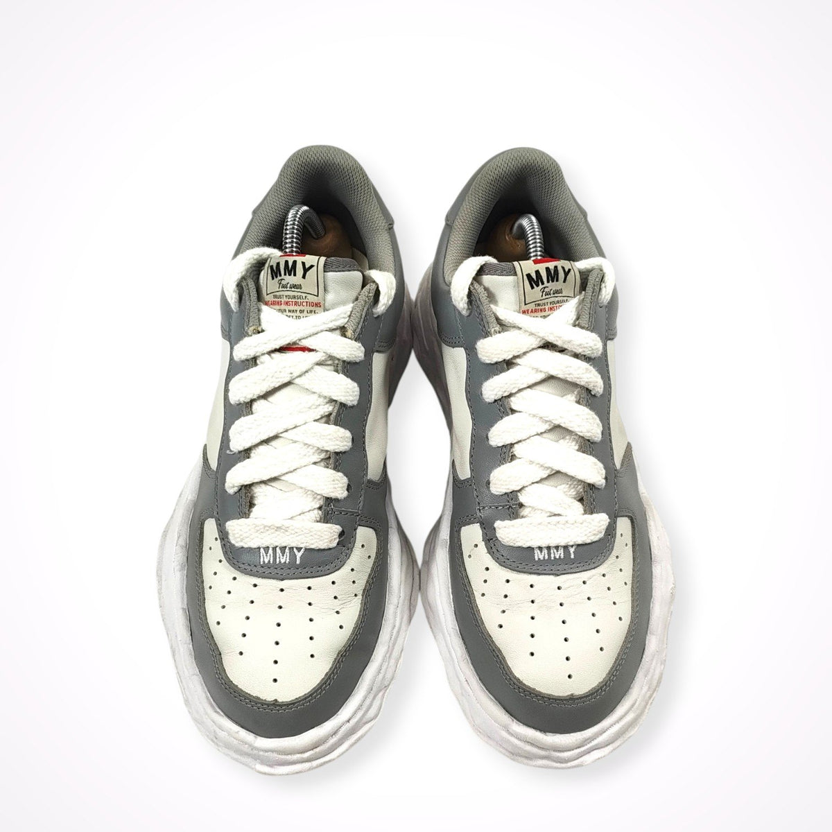 Maison MIHARA YASUHIRO / WAYNE LOW ホワイト×グレー 参考定価：42,000+tax SIZE:43