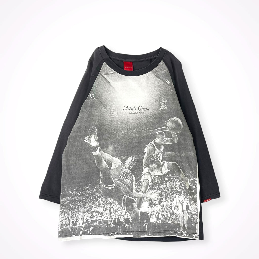 APPLEBUM / NY vs CHI 1992 Man's Game TEE  SIZE:S