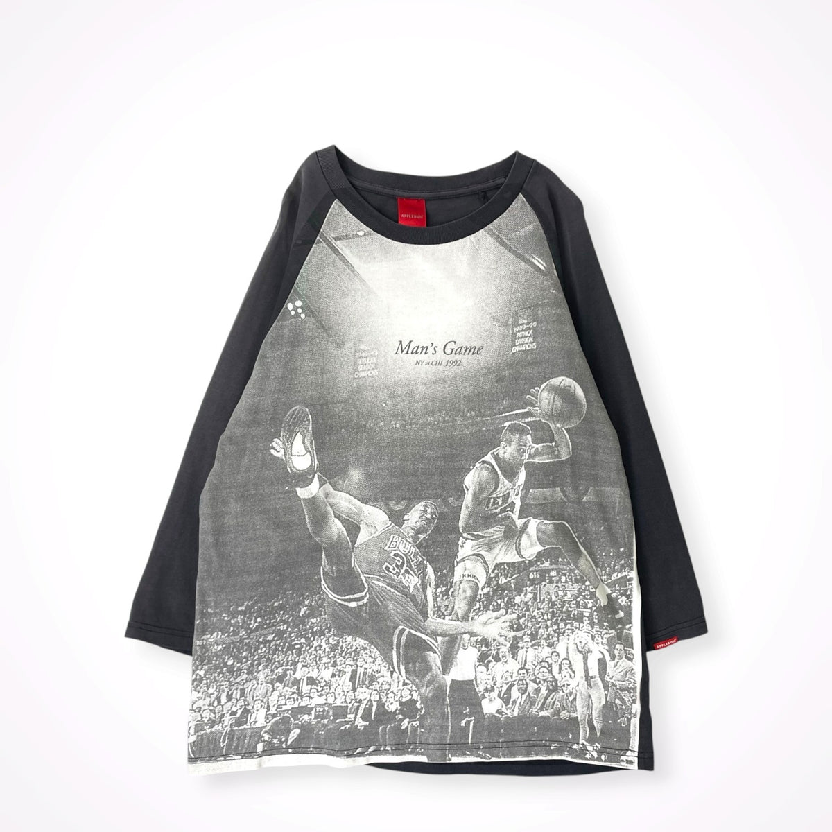 APPLEBUM / NY vs CHI 1992 Man's Game TEE  SIZE:S