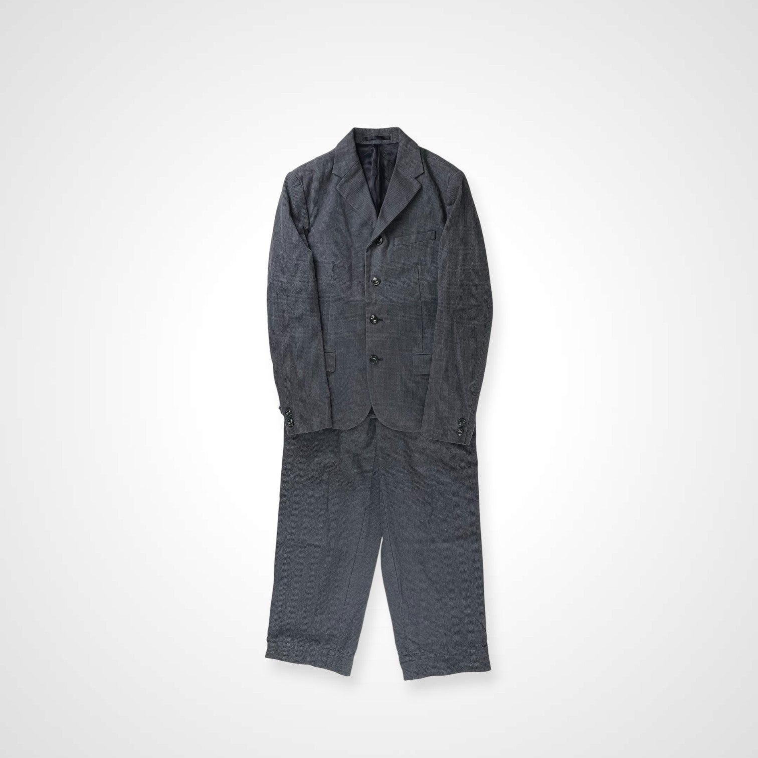 kolor カラー / コットンサージパッカリングセットアップ グレー 参考定価：80,000程度 SIZE：1