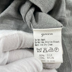 green(HYKE) / クロスシルクレーヨンニット 参考定価：25,000程度 SIZE:1