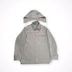 EMPORIO ARMANI エンポリオ アルマーニ / フード付シャツジャケット グレー SIZE:46