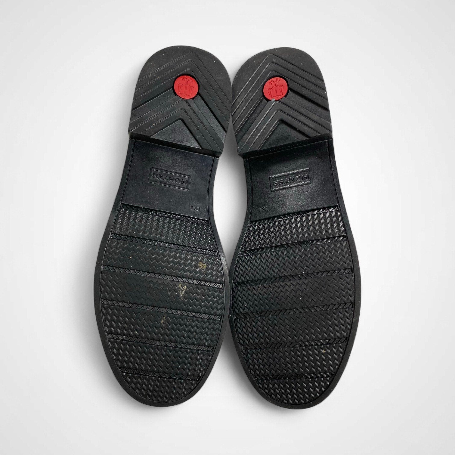 HUNTER ハンター / リボンラバーローファー 極美品 参考定価：17,000+tax SIZE:UK6(25cm)