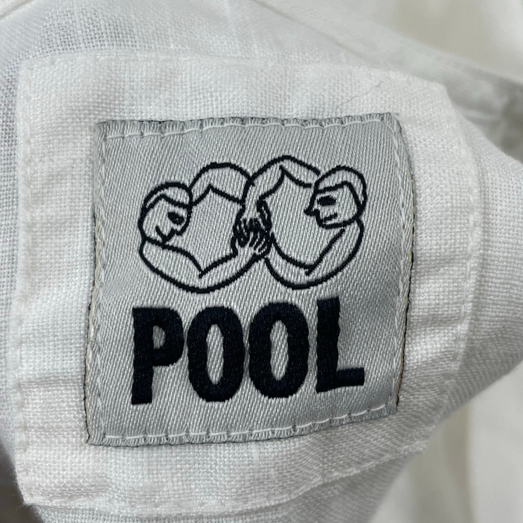 POOL by IDEE / リネンギャザーワンピース 未使用品 参考定価：12,000+tax SIZE：FREE