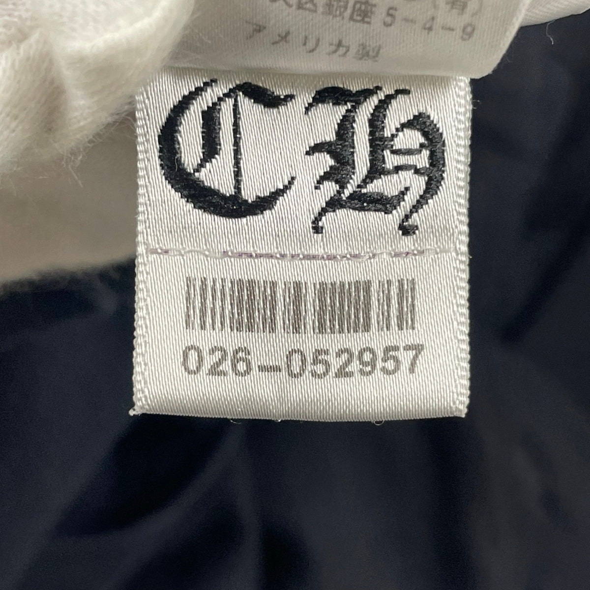 CHROME HEARTS / NECK LOGO ロングスリーブTシャツ 国内代理店付 SIZE:L