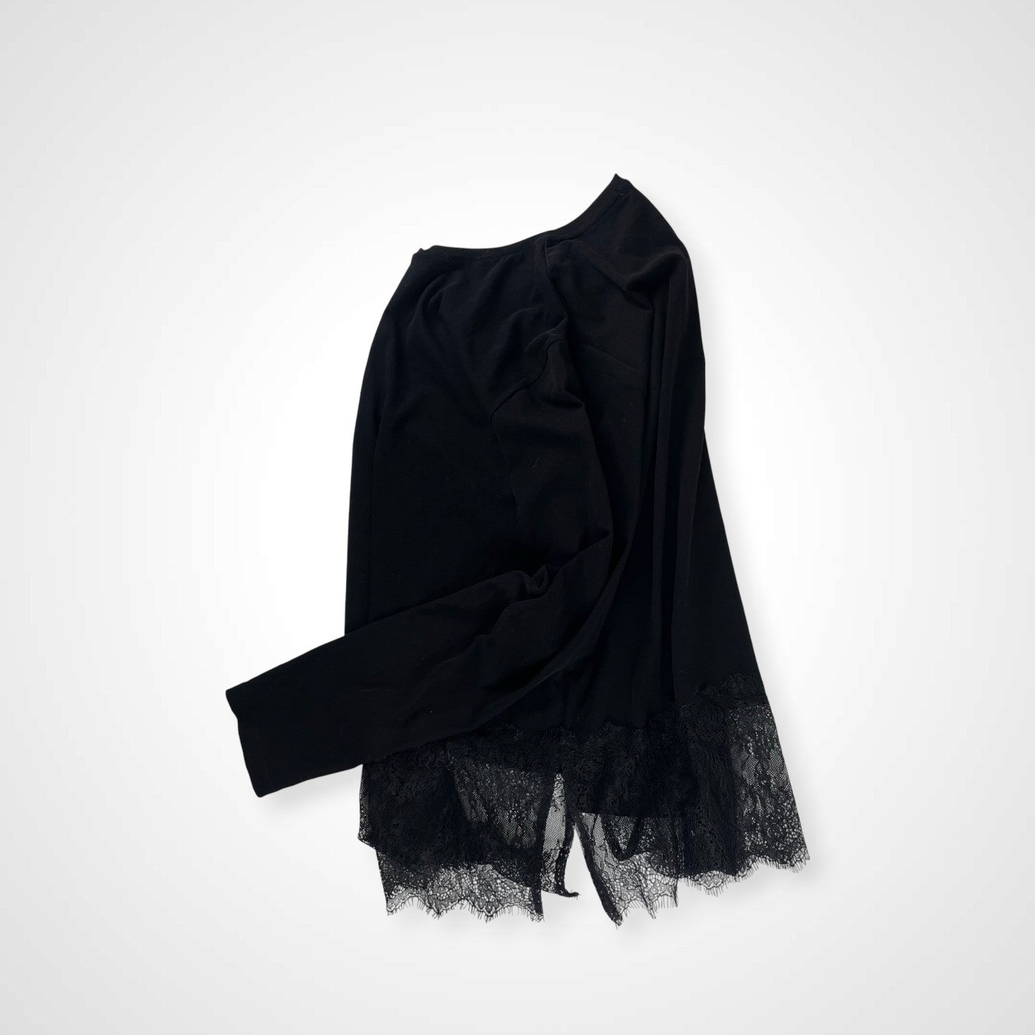 JOURNAL STANDARD ジャーナルスタンダード / レースヘム クルーネックシアーロングT 26年モデル 参考定価：7,200+tax SIZE:FREE