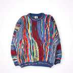 BONZO / ヴィンテージ3Dマルチニット 参考定価：60,000程度 SIZE:XL