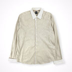 BOSS HUGO BOSS / ダブルカフス 切替デザインシャツ SIZE:L