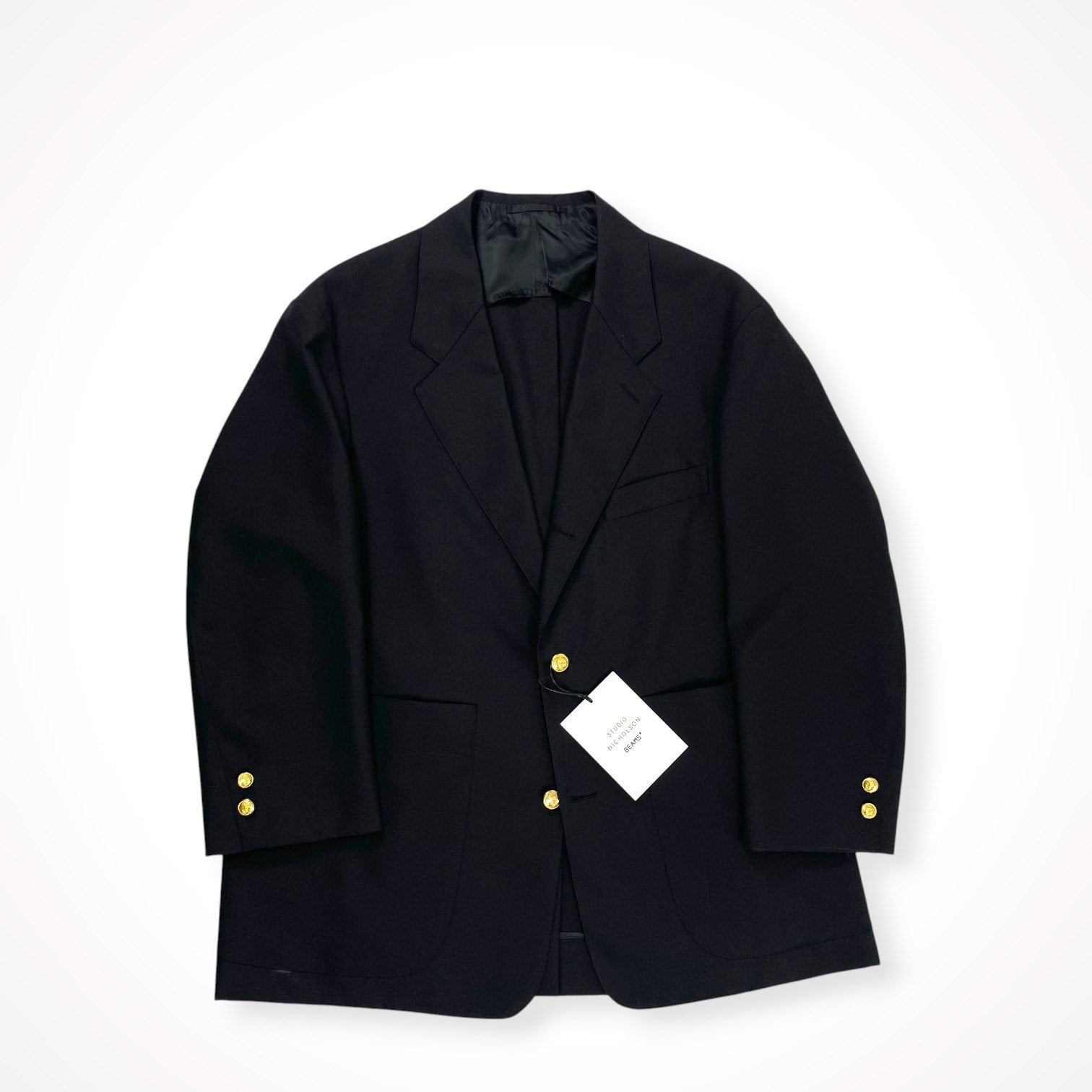 STUDIO NICHOLSON × BEAMS PLUS スタジオニコルソン ビームスプラス / PAUL BLAZER タグ付 参考定価：100,000+tax SIZE:S