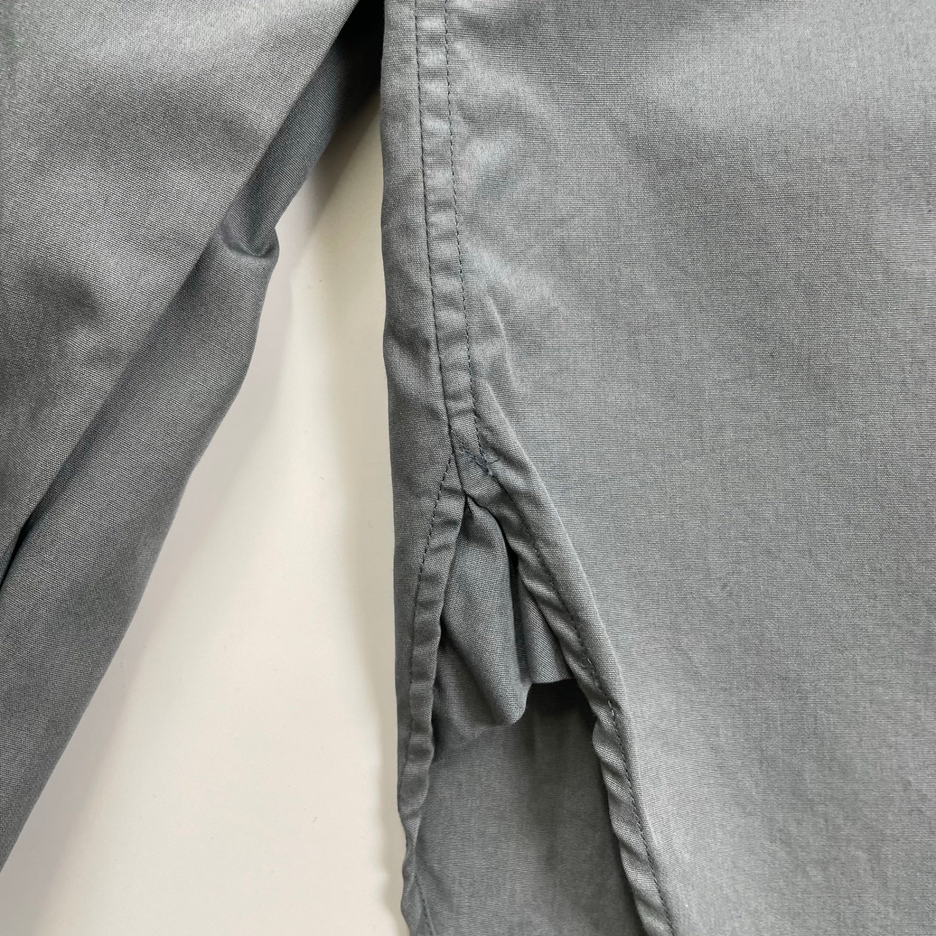 MARGARET HOWELL マーガレットハウエル / コットン ベーシックソリッドシャツ ブルーグレー 参考定価：20,000程度 SIZE：M