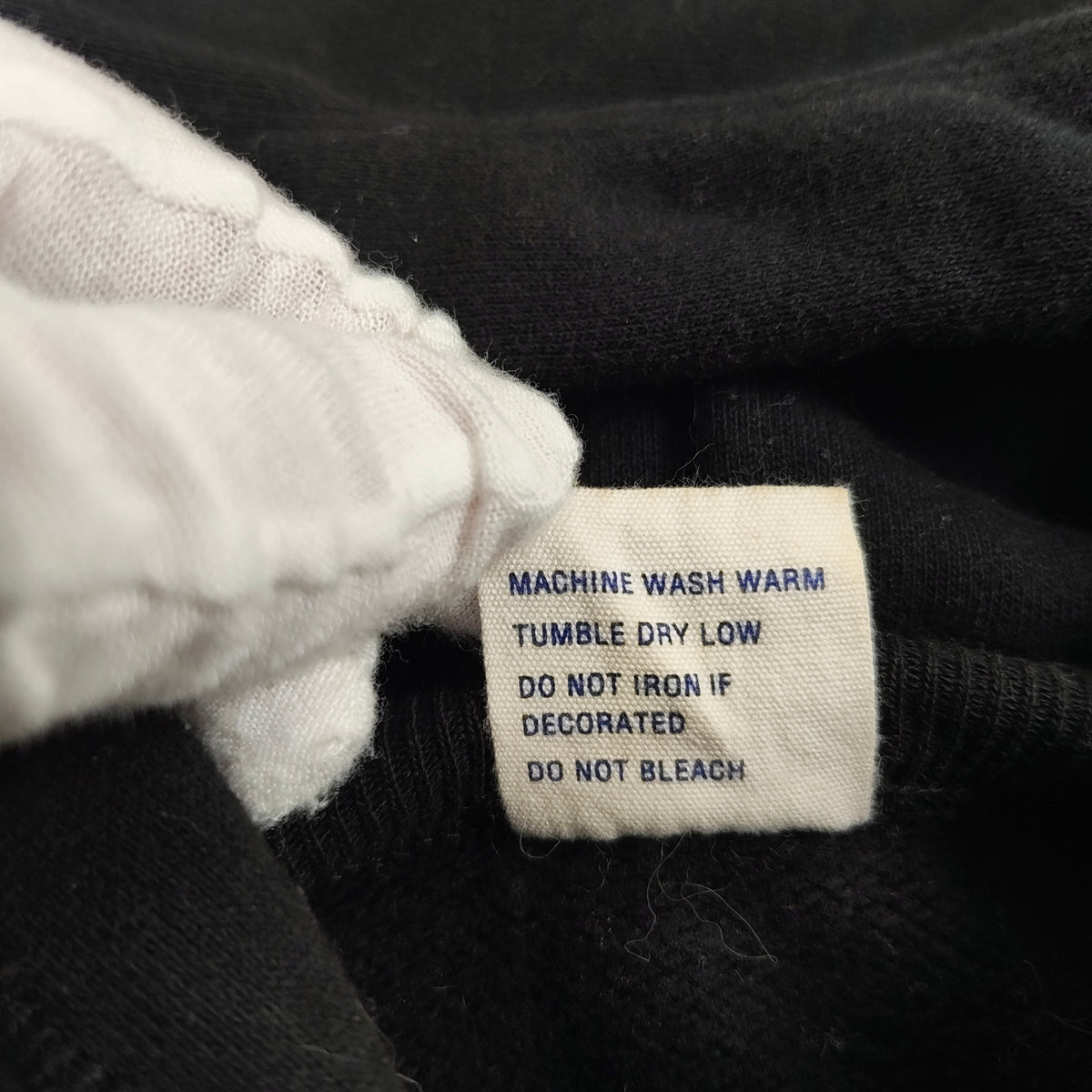 Champion / ランタグ復刻 後付けフーディー ブラック SIZE:L