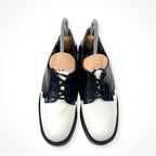 Robert Clergerie / 編み込み レースアップ厚底シューズ 参考定価：90,000程度 SIZE：38 1/2(24.5cm程度)
