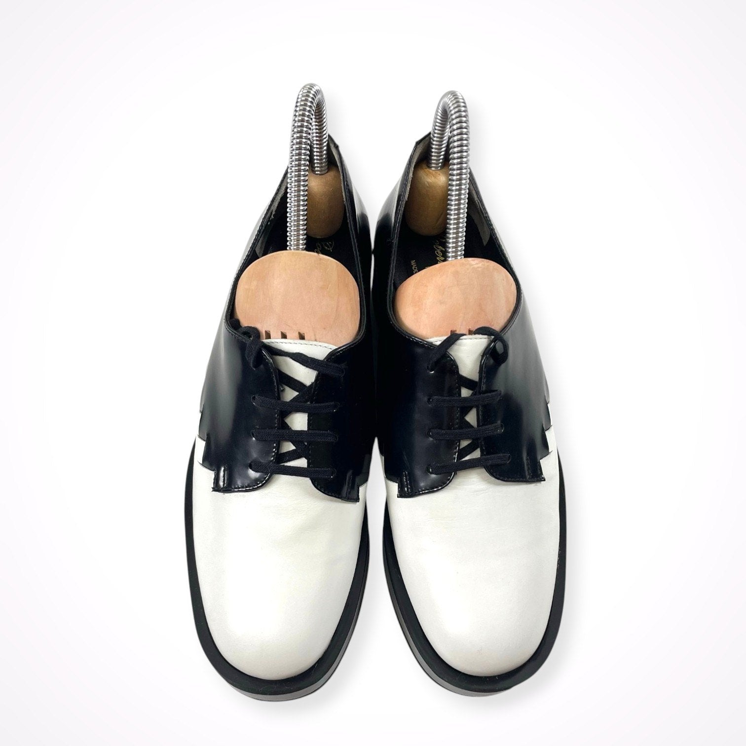 Robert Clergerie / 編み込み レースアップ厚底シューズ 参考定価：90,000程度 SIZE：38 1/2(24.5cm程度)