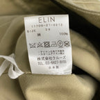 ELIN エリン / Chino patch-poc cropped pt チノ ハイウエストパンツ 参考定価：35,000+tax SIZE:38(M程度)