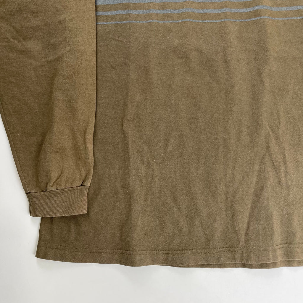 stussy ステューシー / ヴィンテージリフレクターボーダーTEE 紺タグ USA製 ショーンフォント SIZE:L