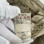 MARITHE FRANCOIS GIRBAUD / 退色ギミックパンツ ブラウン SIZE：L