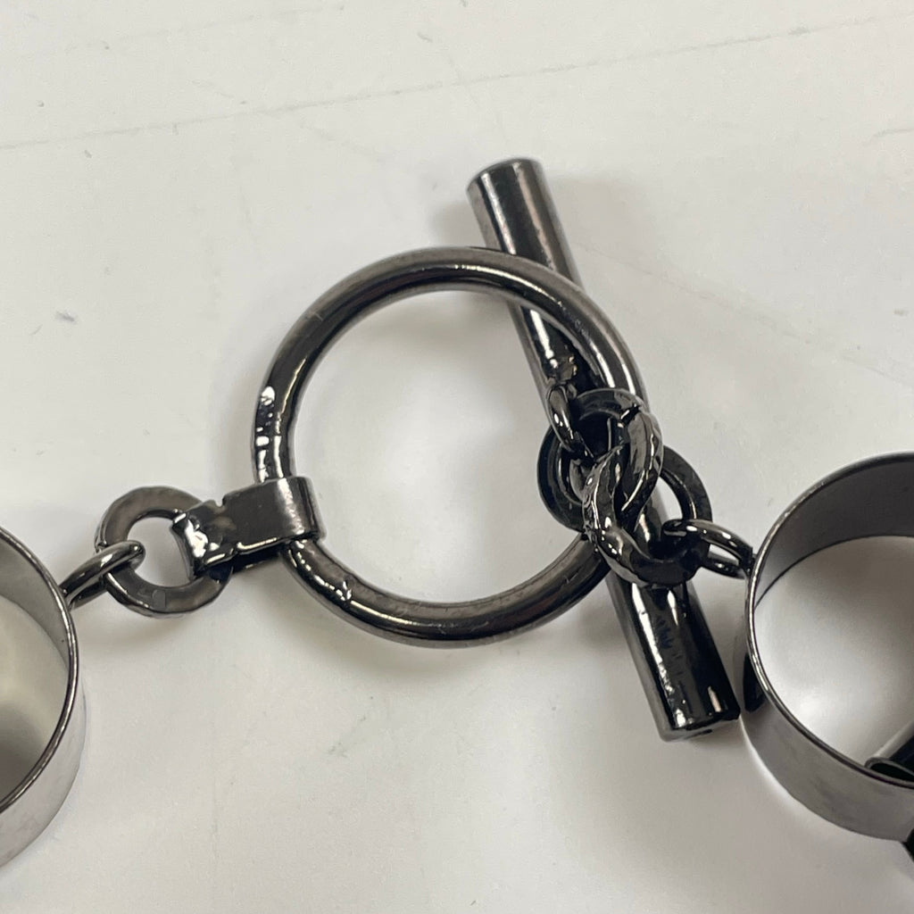 EMPORIO ARMANI / フラワーモチーフ メタルチェーンネックレス 参考定価：50,000程度