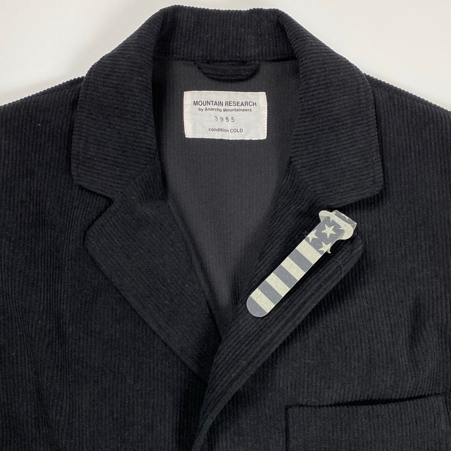 MOUNTAIN RESEARCH マウンテンリサーチ / MT JKT コーデュロイジャケット セットアップ可能 24AW 缶バッジ付 参考定価：45,000+tax