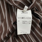 KANEMASA PHIL. × +81 カネマサフィル / 別注THICK AND THIN STRIPE ROYAL OX DRESS JERSEY SHIRT 参考定価：27,000 SIZE:L