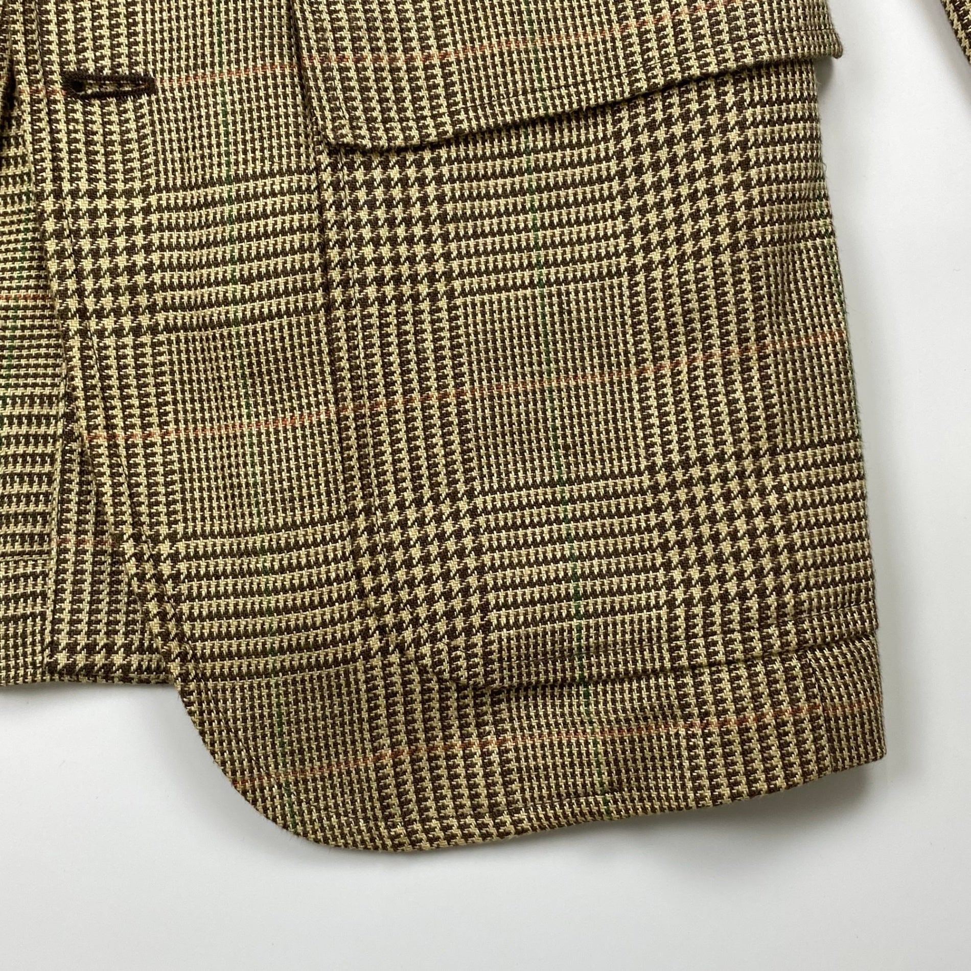 【HARITAGE ICON】 Polo by Ralph Lauren ポロ バイ ラルフローレン / リネン100％ 段返り ツイードジャケット 参考定価：150,000程度 SIZE:36S