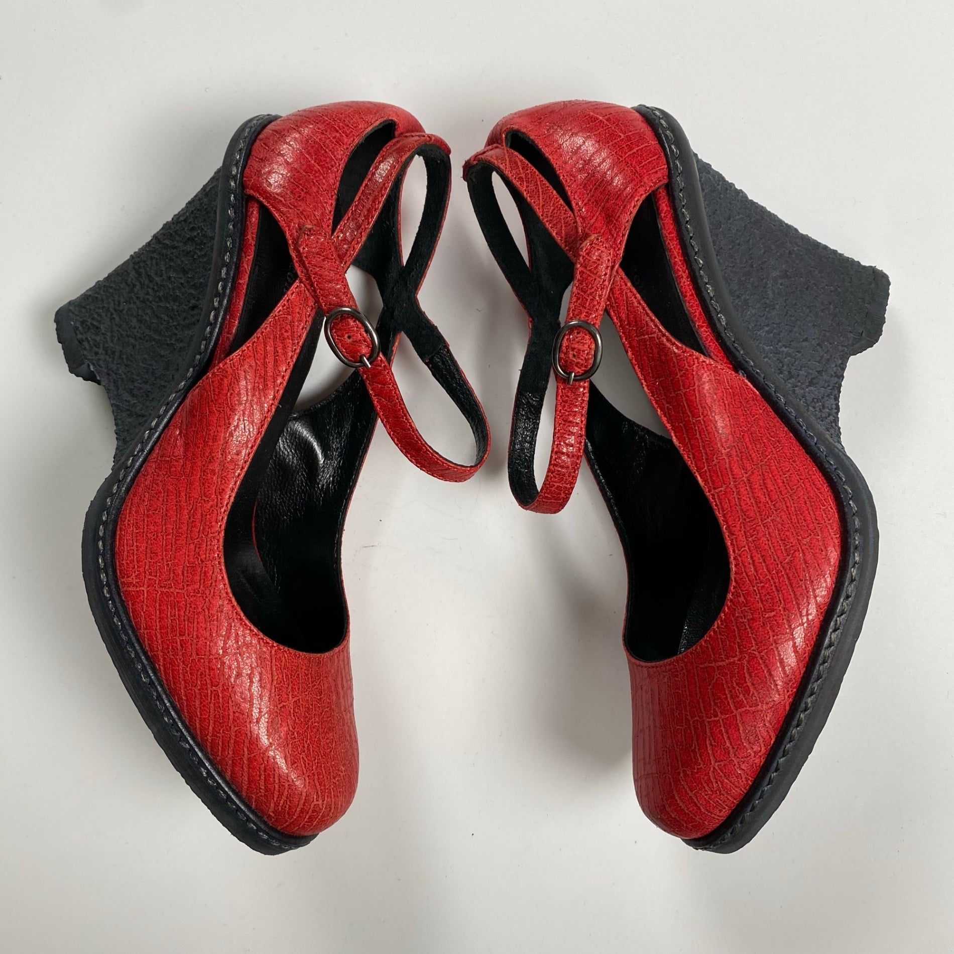 collection PRIVEE? コレクション プリヴェ / ウェッジソール レザーパンプス 参考定価：40,000程度 SIZE：35(23cm程度)