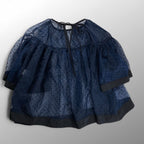 yori ヨリ / ドット柄シアーブラウス SIZE:FREE