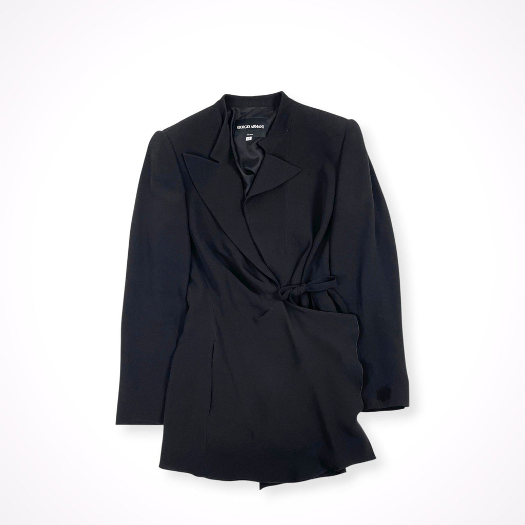 GIORGIO ARMANI / シルクデザインテーラード BORGO21製 参考定価：260,000程度 SIZE：42