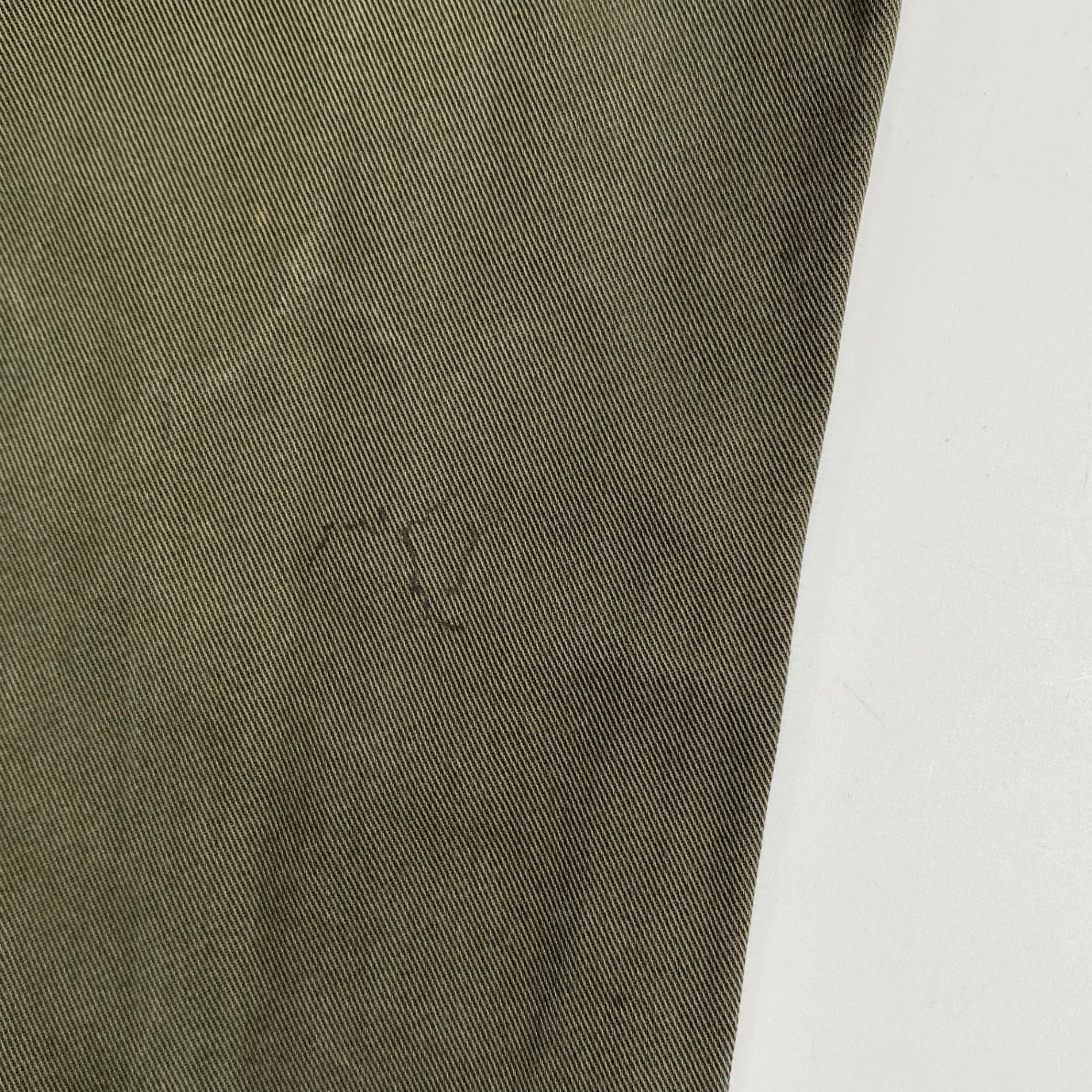 90s DOLCE＆GABBANA ドルチェアンドガッバーナ / テープデザイン パンツ カーキ×ブラック SIZE:46・12SLIM(M程度)