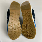 【未使用】 Sangacio サンガッチョ / BLUE × NAVY カウレザースニーカー 参考定価：24,000+tax SIZE:27cm