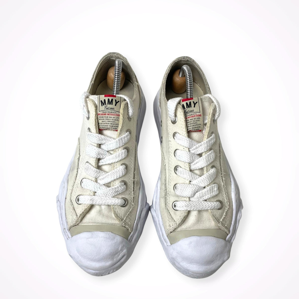Maison MIHARA YASUHIRO / HANK OG Sole Canvas Low-top Sneaker 参考定価：34,000+tax SIZE:42