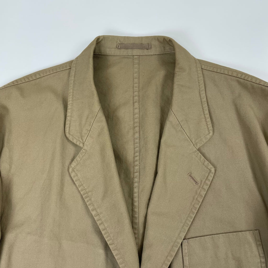 COMME des GARCONS HOMME コムデギャルソンオム / 〈田中オム〉 砂加工 90sツイルジャケット AD1995 SIZE：M