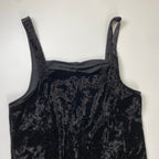 CITYSHOP シティショップ / SQUARE NECK STRAIGHT ジャンプスーツ ベロア 25SS 参考定価：21,000+tax SIZE:36