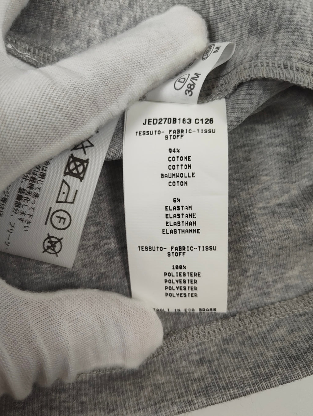 FABIANA FILIPPI / レースレイヤードカットソー 参考定価：75,000程度 SIZE:M